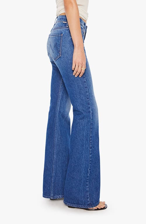 Mother The Takeout Bootcut Jeans In Blue
