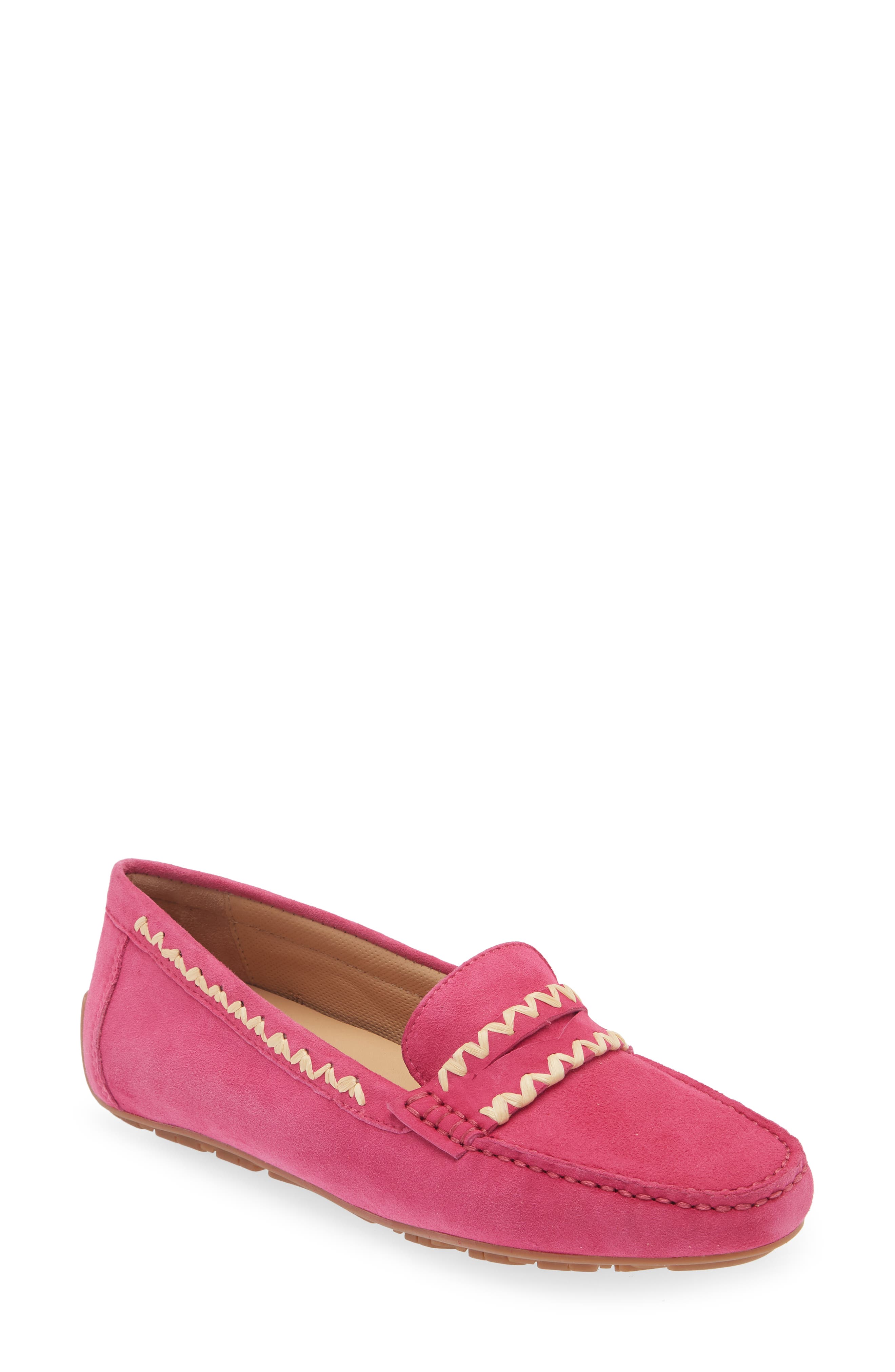 The FLEXX Ralf Penny Loafer in Fuxia 