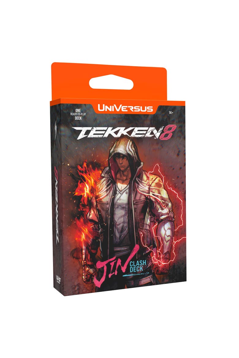 Tekken 8 Clash Deck Jin Card Game, Alternate, color, Multicolored