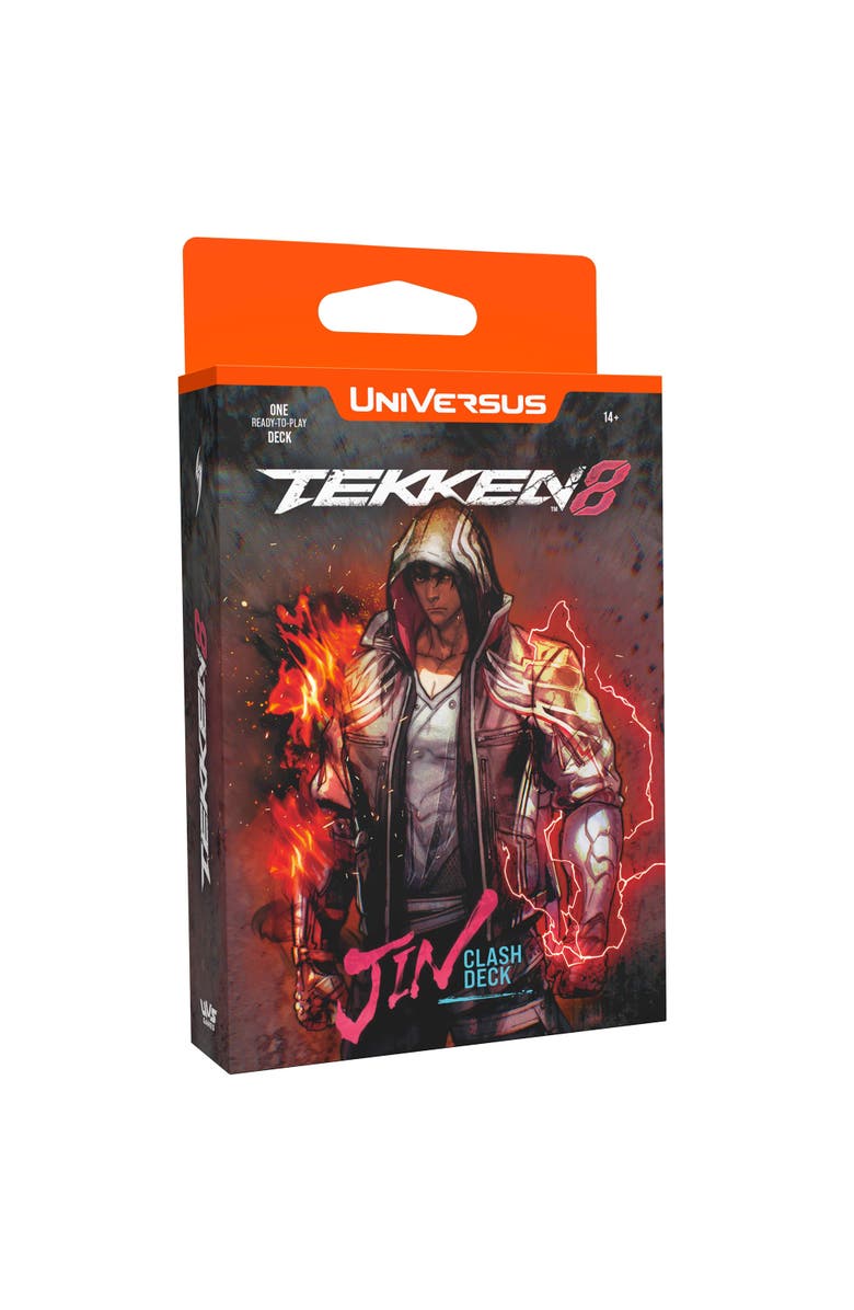 UniVersus Tekken 8 Clash Deck Jin Card Game, Alternate, color, Multicolored