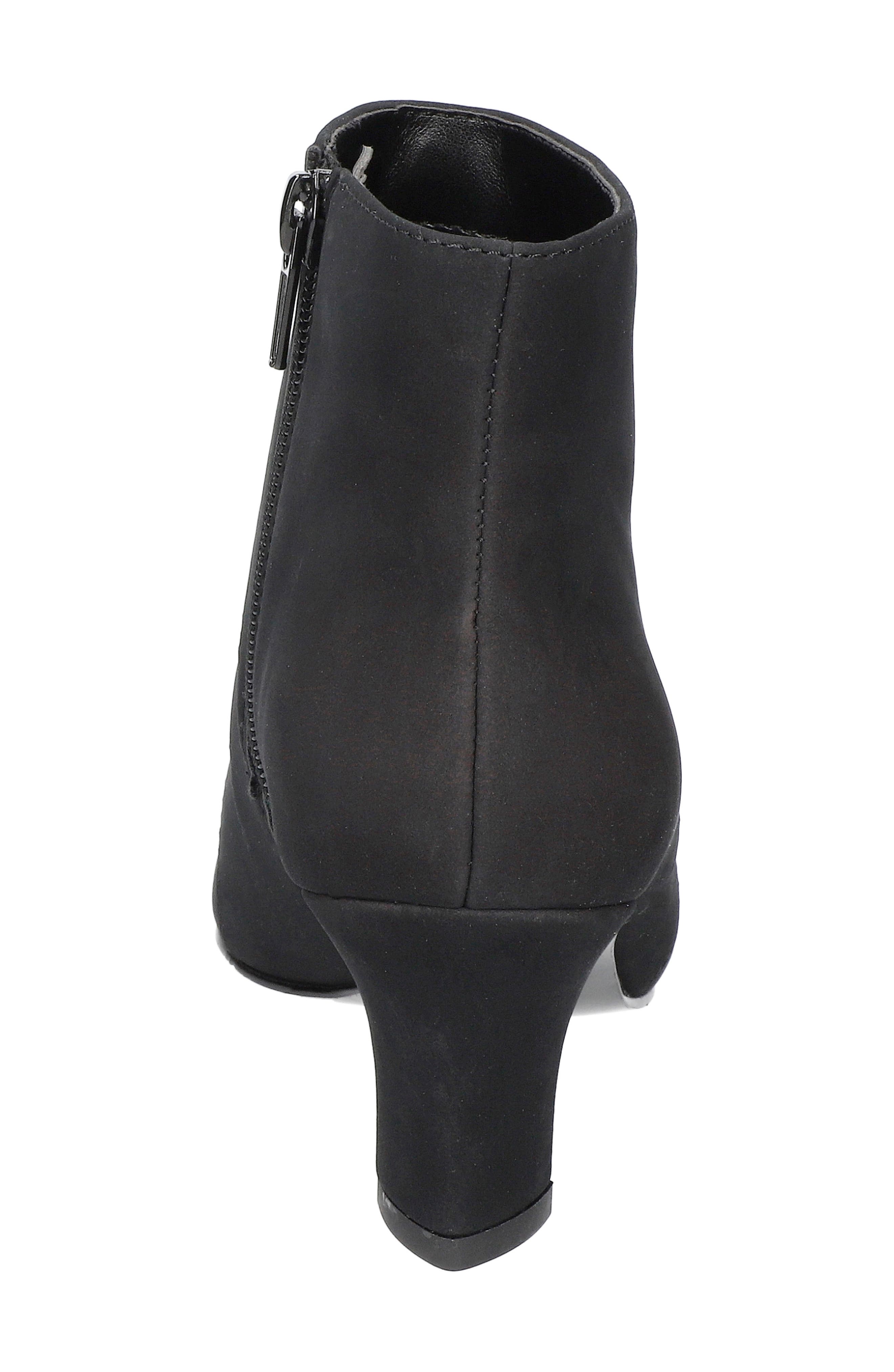 EASY STREET Falcon Pointed Toe Bootie, Alternate, color, Black Lamy