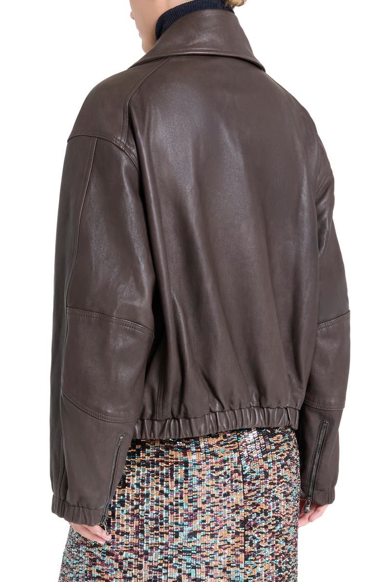 TWP Hunter Leather Jacket, Alternate, color, Delicioso