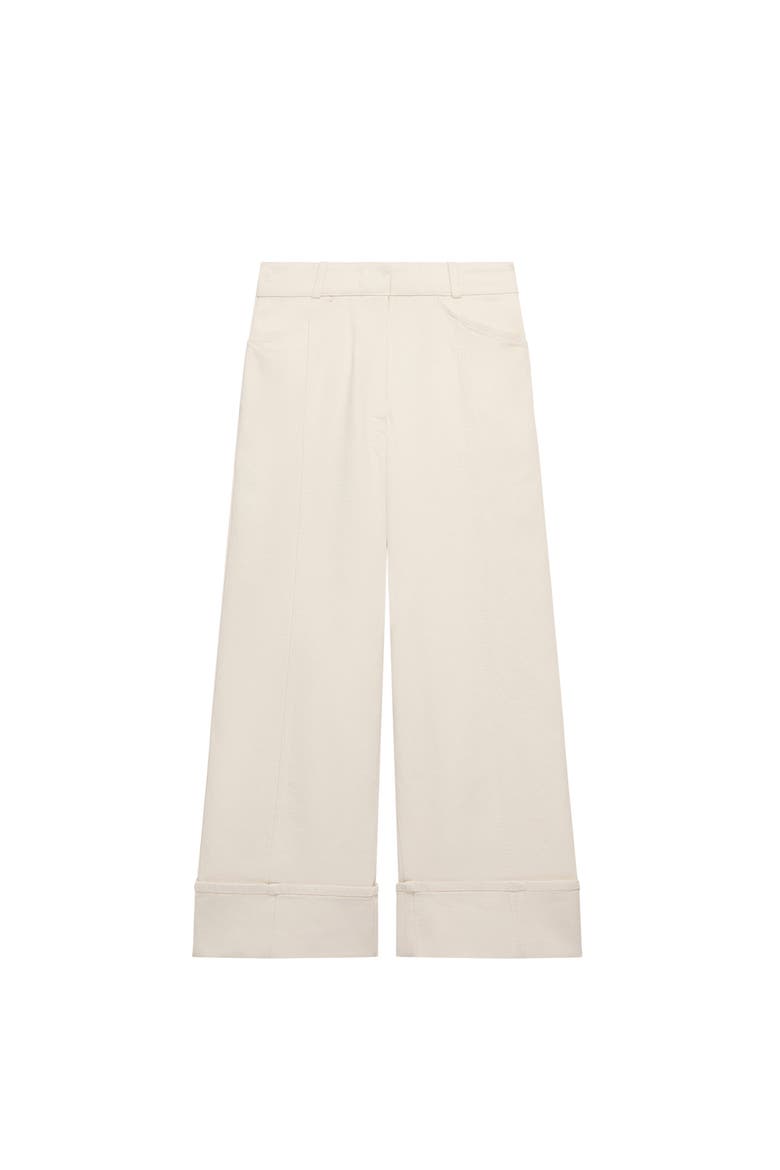 Denim Cuff Pant, Alternate, color, Rinsed