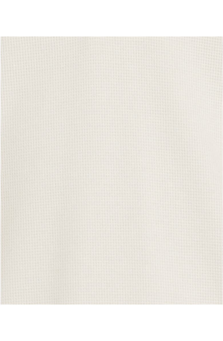 Lands' End Long Sleeve Thermal Waffle Henley, Alternate, color, Ivory