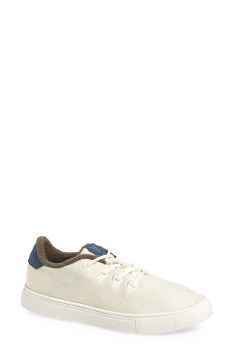 Cirro Wool Blend Water Resistant Low Top Sneaker (Women)