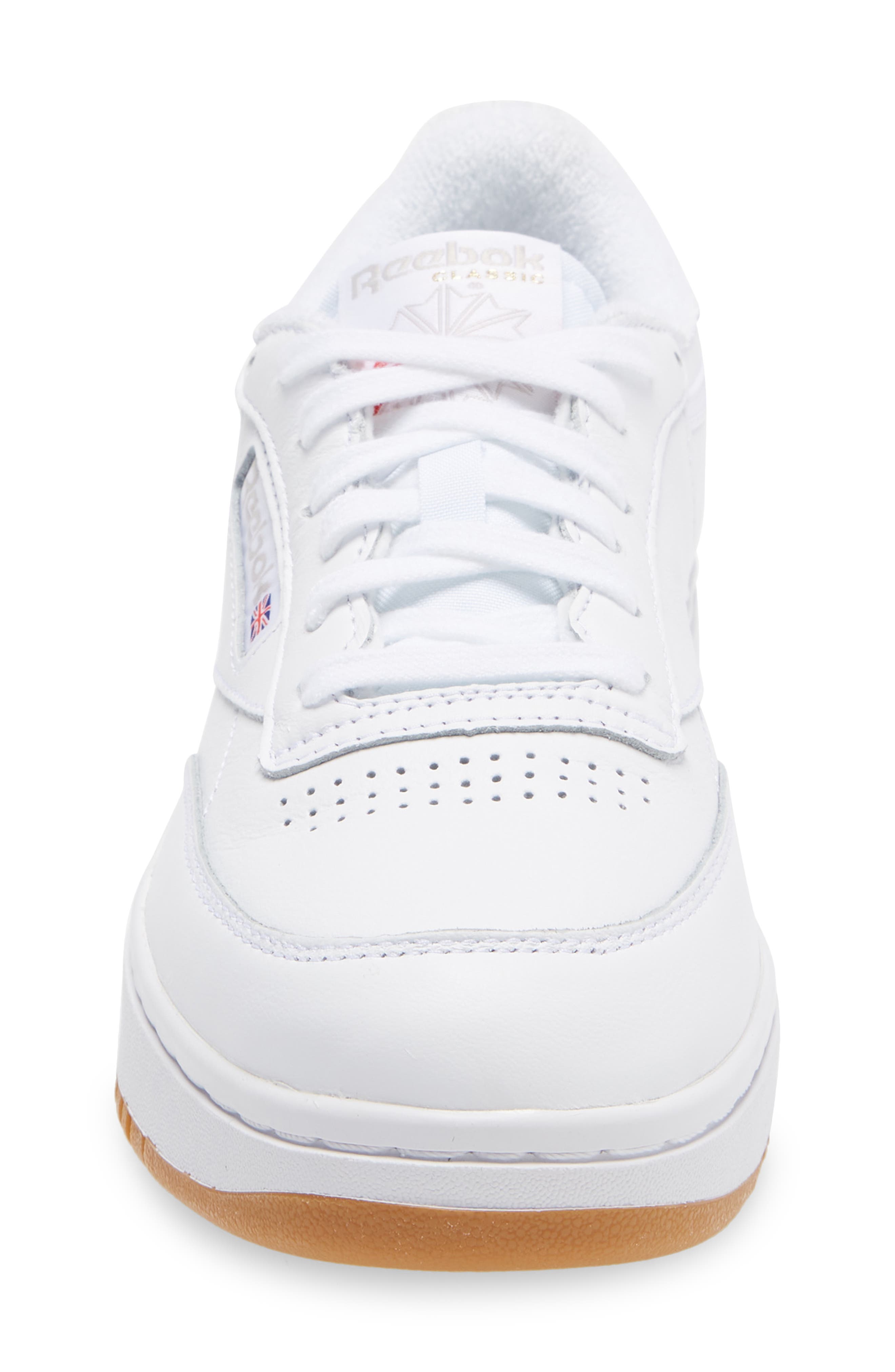 Reebok Club C Double Platform Sneaker, Alternate, color, 