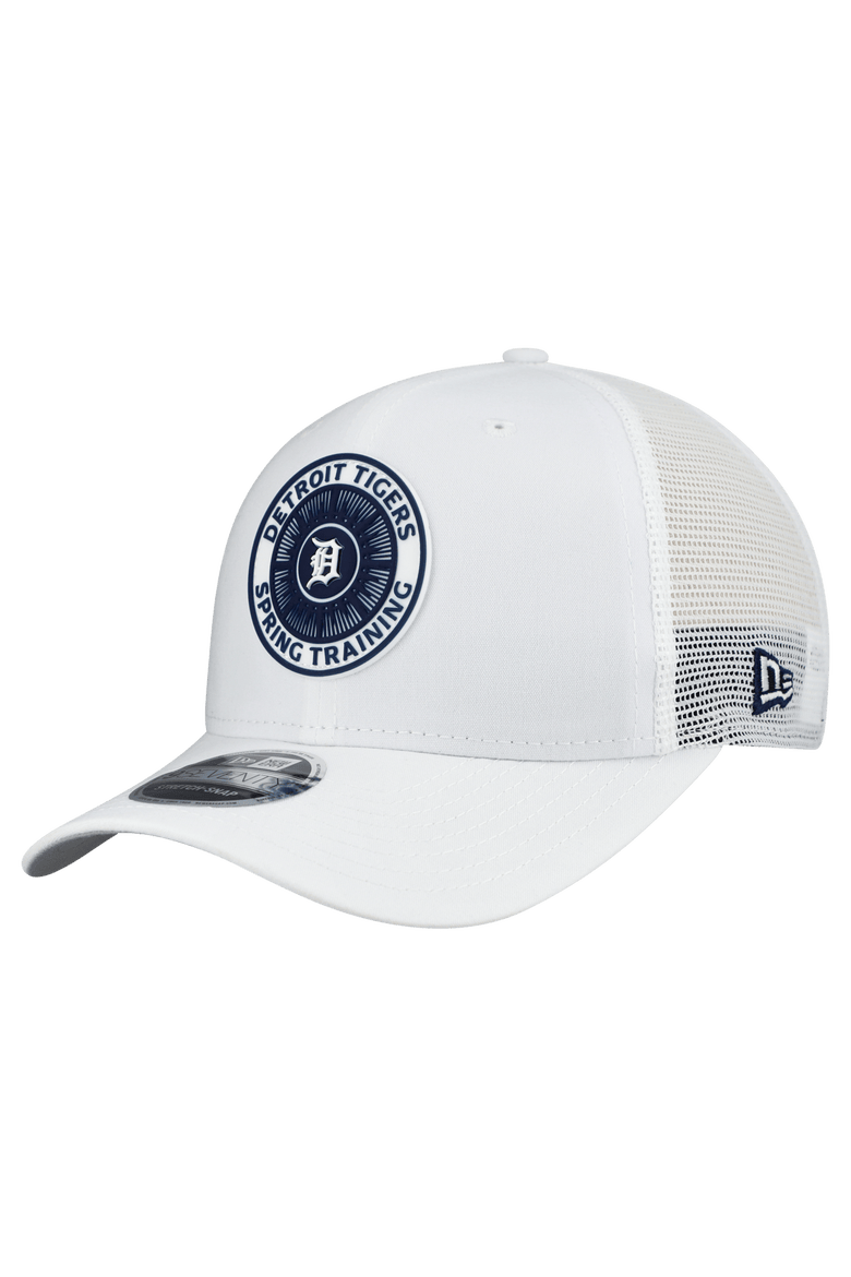Men's New Era  White Detroit Tigers 2026 Spring Training Fan Pack 9SEVENTY Adjustable Trucker Hat, Main, color, White
