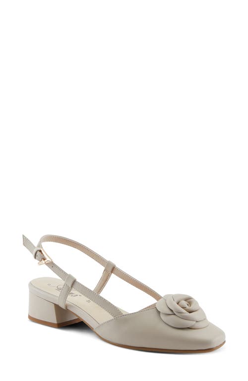 Azura By Spring Step Angelicish Slingback Pump In Gray