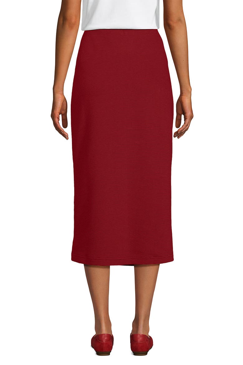Starfish Side Zip Midi Skirt, Alternate, color, Dark Granite Red
