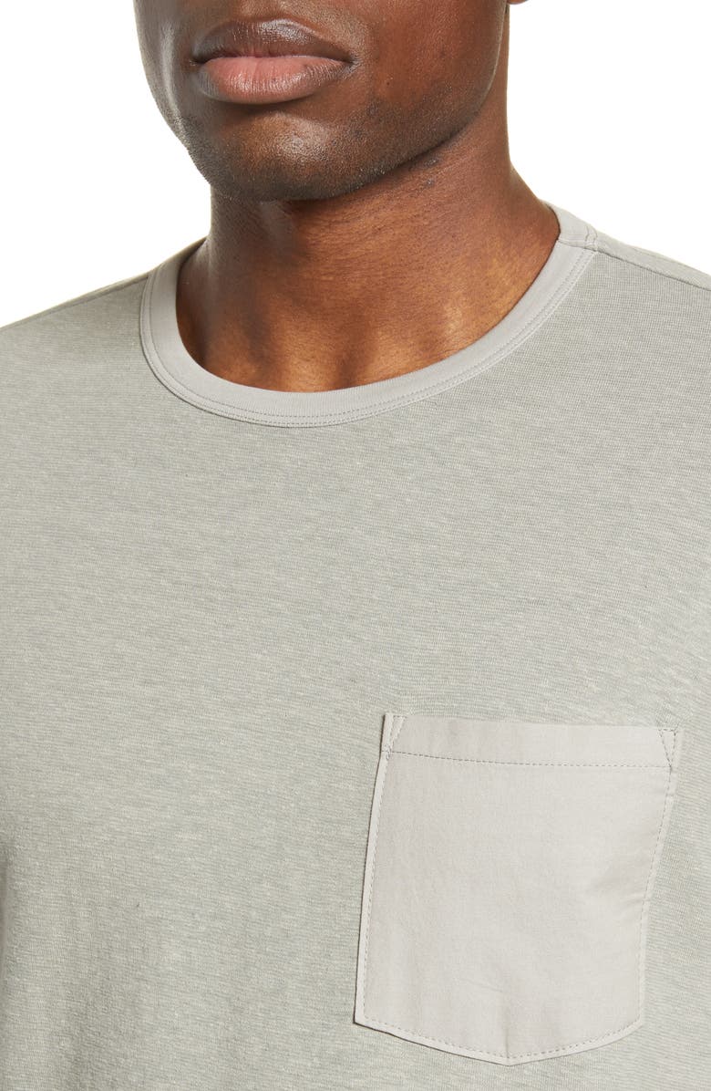 FRAME Slim Fit Cotton Blend Long Sleeve Crewneck T-Shirt, Alternate, color, 