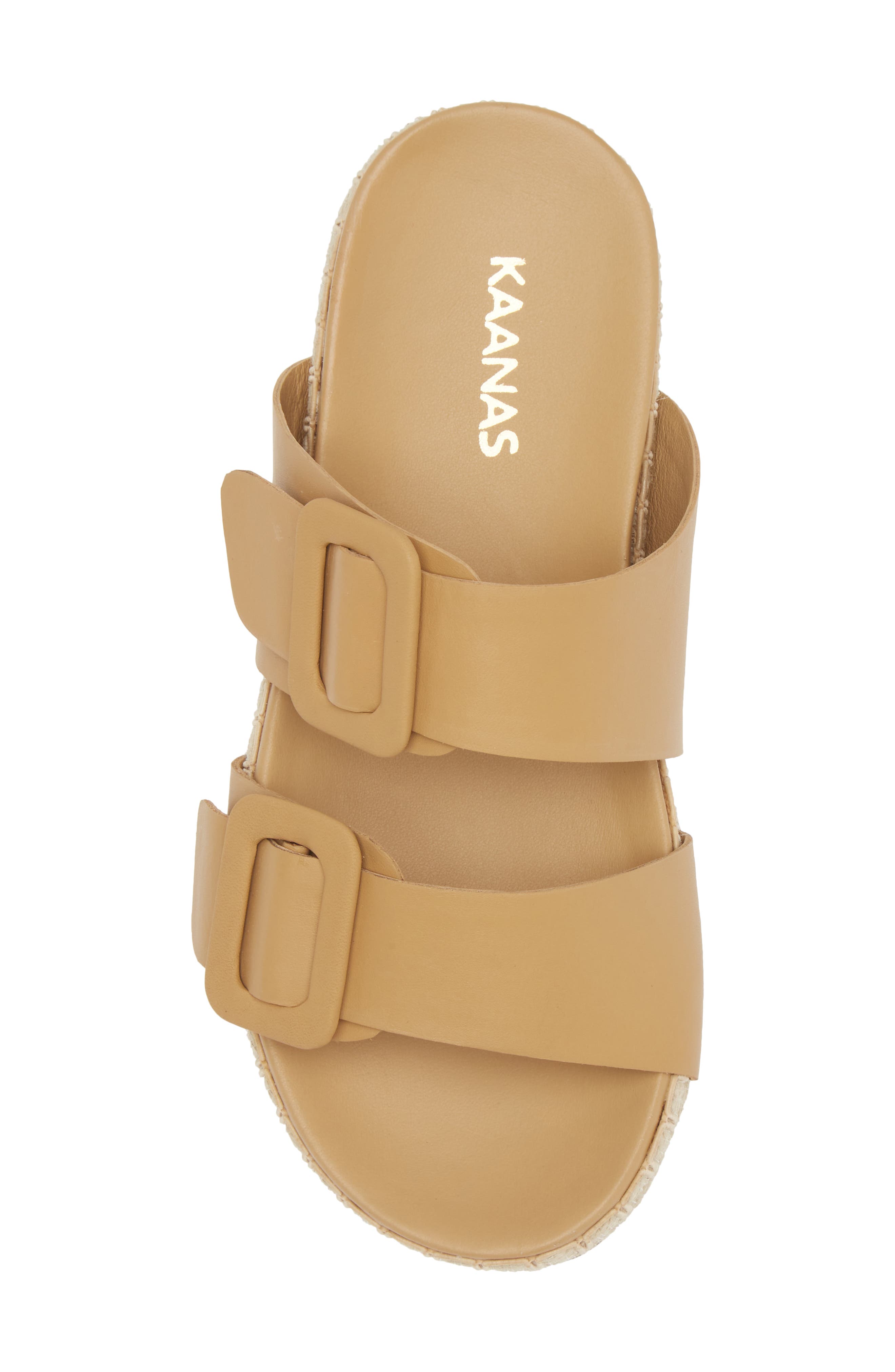 Kaanas Espadrille Slide Sandal, Alternate, color, 