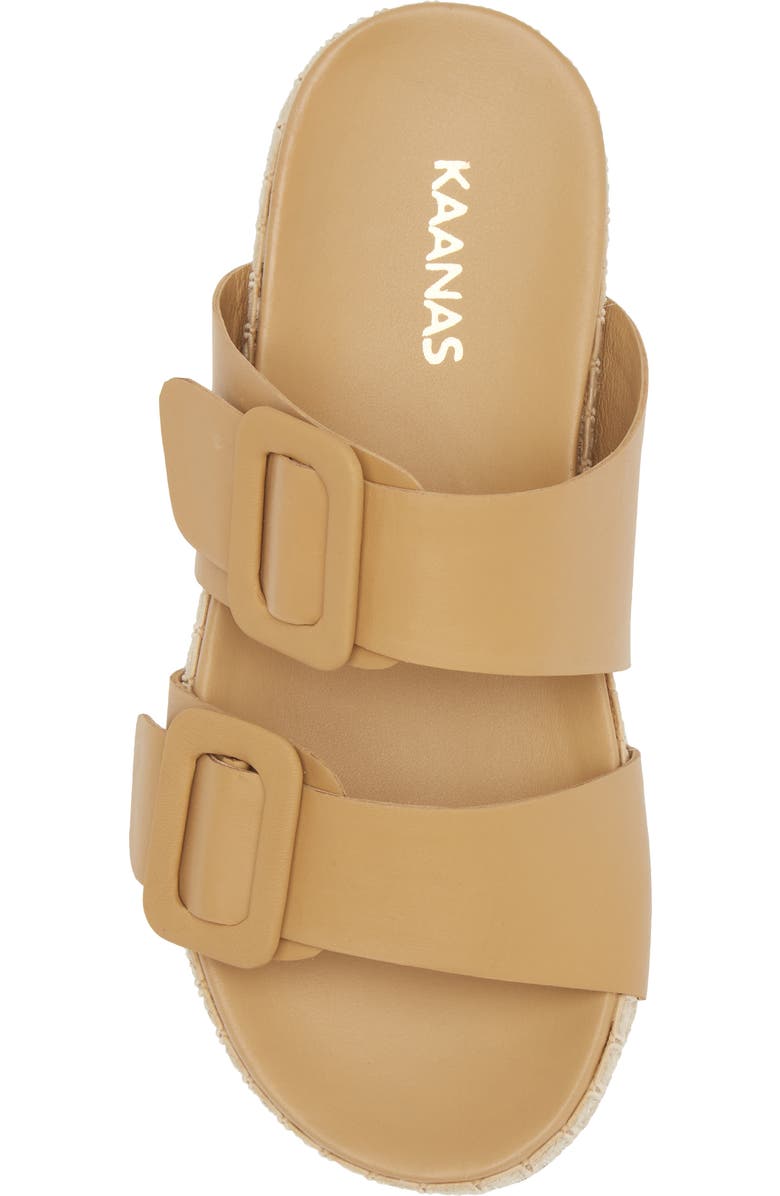 Kaanas Espadrille Slide Sandal, Alternate, color,