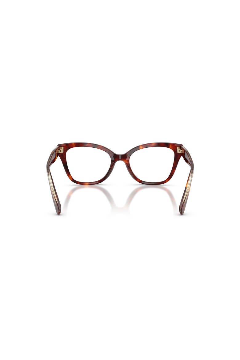 50mm Butterfly optical glasses, Alternate, color, Tortoise