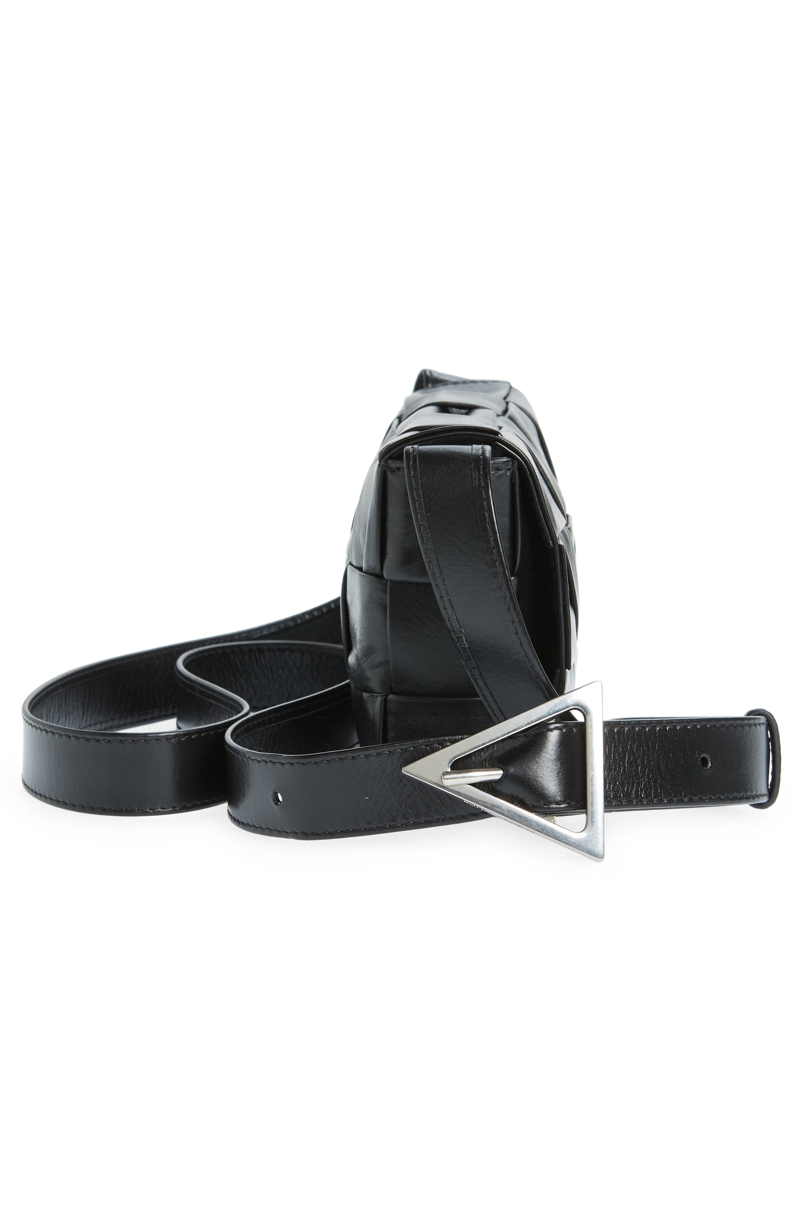 Bottega Veneta Small Cassette Intrecciato Leather Crossbody Bag, Alternate, color, 