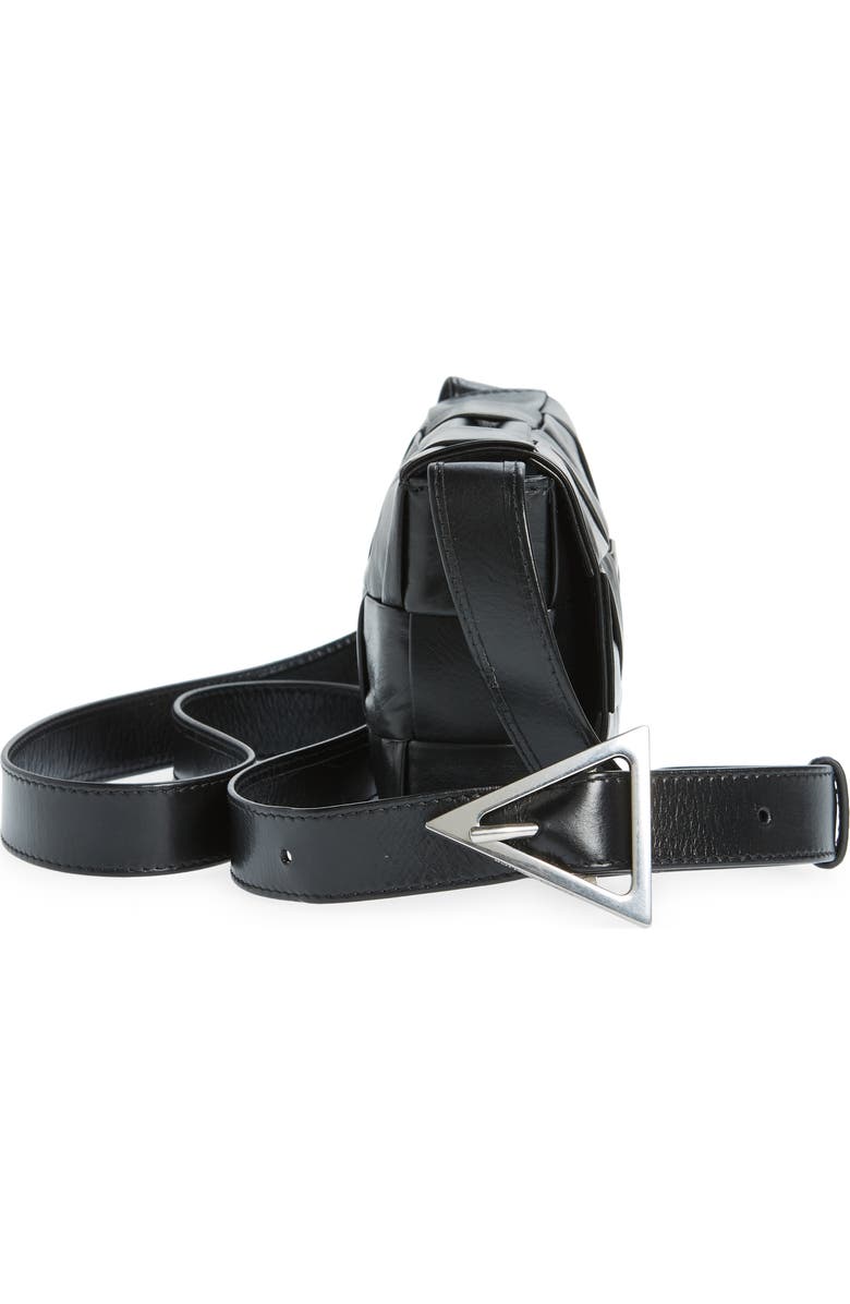 Bottega Veneta Small Cassette Intrecciato Leather Crossbody Bag, Alternate, color,