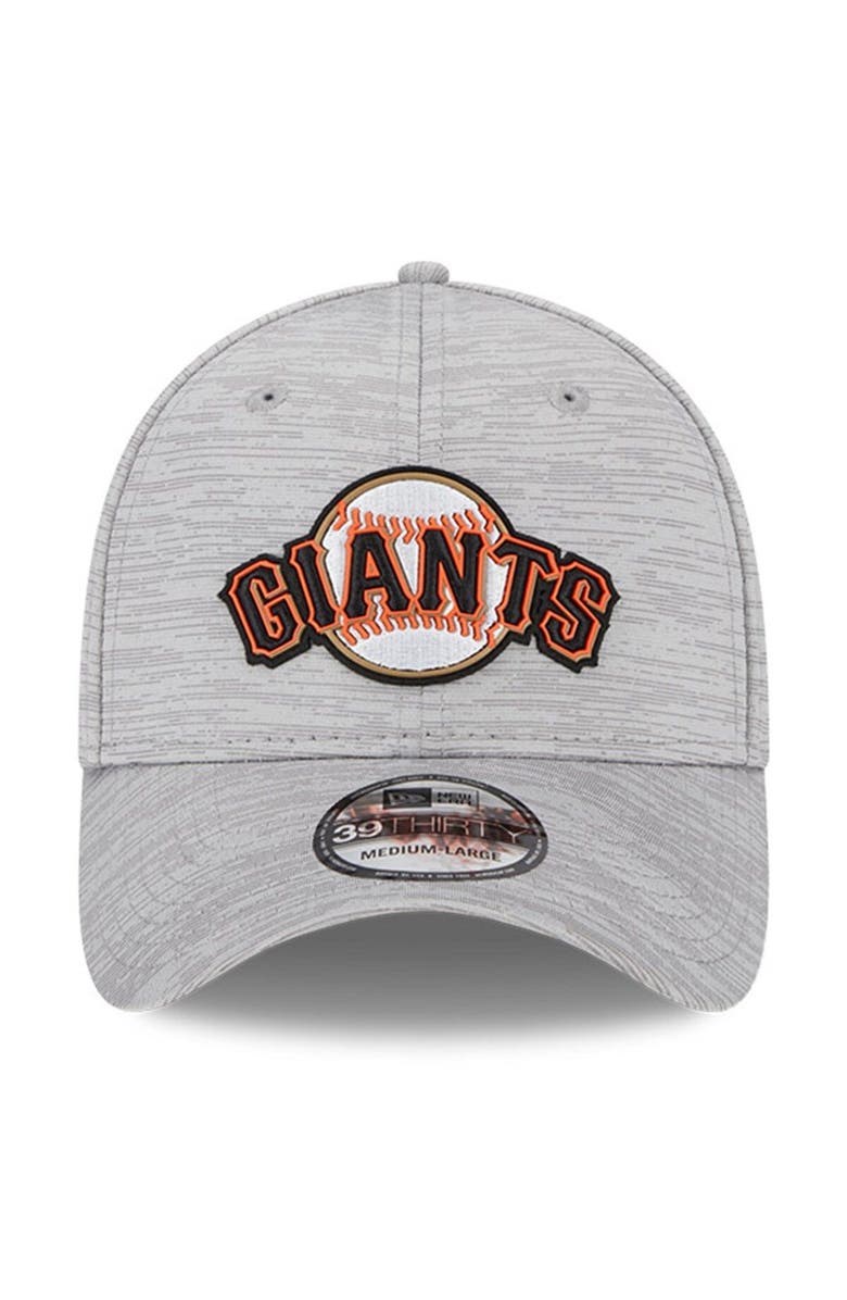 New Era Men's New Era  Gray San Francisco Giants 2023 Clubhouse 39THIRTY Flex Hat, Alternate, color, Gray