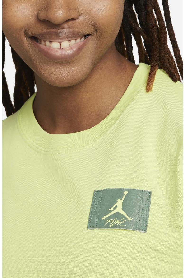 Nike Jordan Essential T-Shirt Dress, Alternate, color, LIMELIGHT