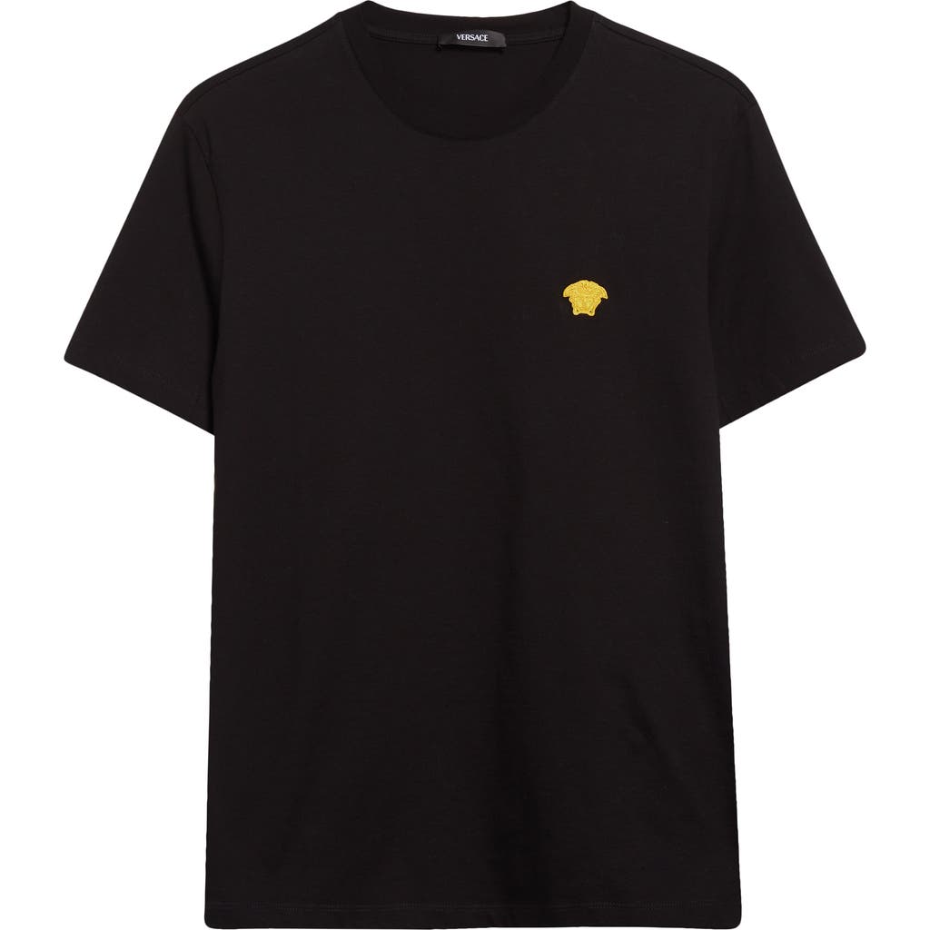 Versace Black Cotton T-shirt