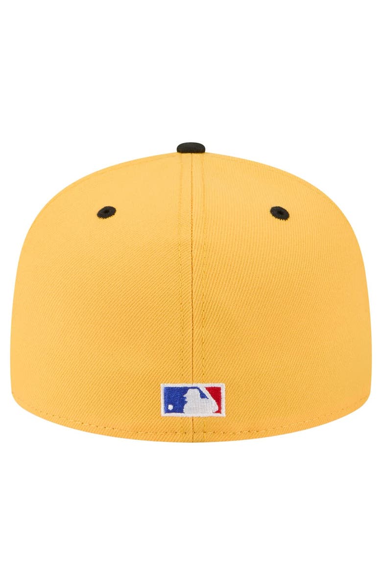 New Era Men's New Era Roberto Clemente Gold Pittsburgh Pirates 59FIFTY Fitted Hat, Alternate, color,