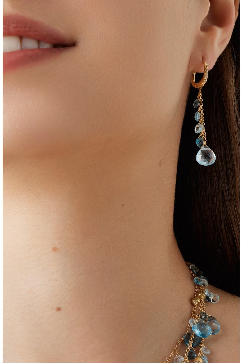 Paradise Topaz Drop Earrings, Alternate, color, 18K YELLOW GOLD