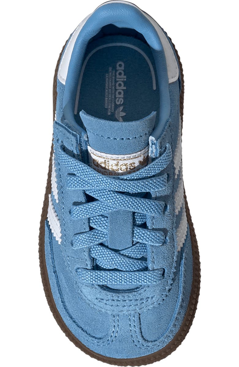 adidas Kids' Handball Spezial Sneaker, Alternate, color, Light Blue/ White/ Gum