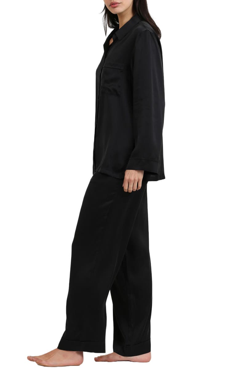 Papinelle Silk Pajamas, Alternate, color,