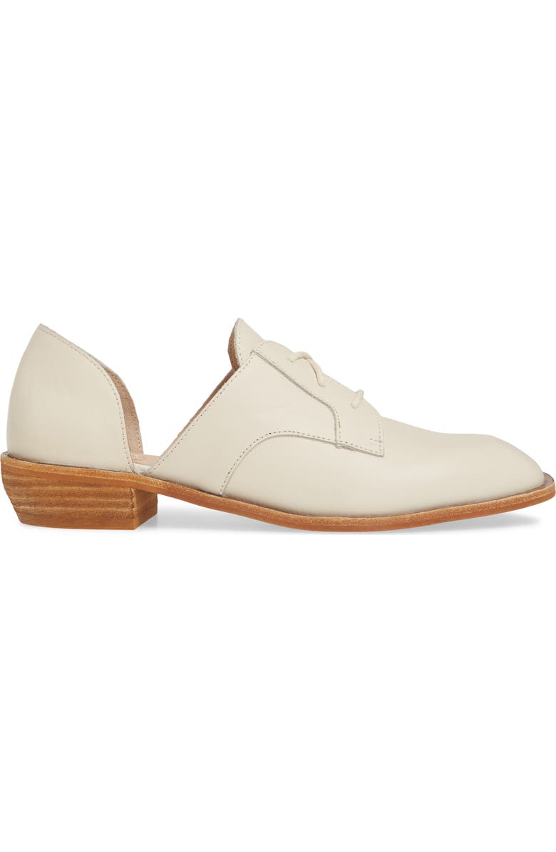 42 Gold Yours Truly Derby, Alternate, color, Ecru