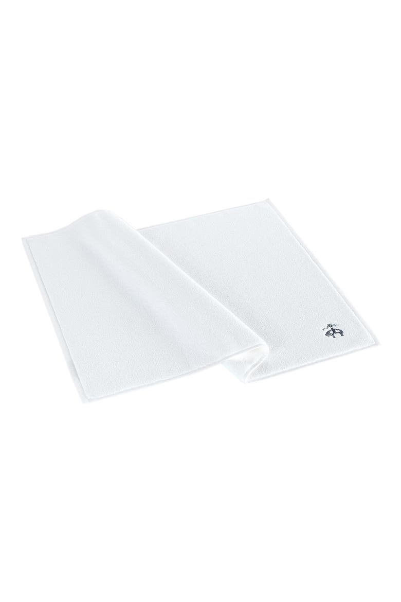 Contrast Frame Bath Sheet, Main, color, WHITE