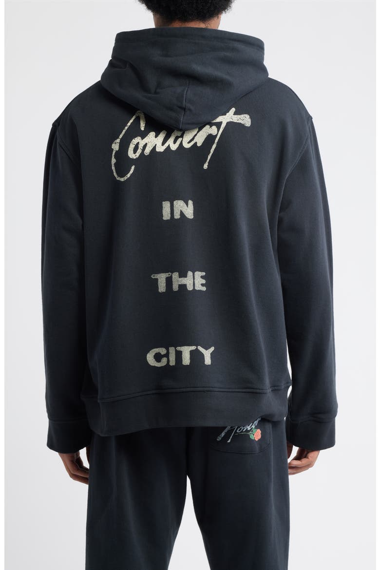 Concert French Terry Graphic Hoodie, Alternate, color, BLACK