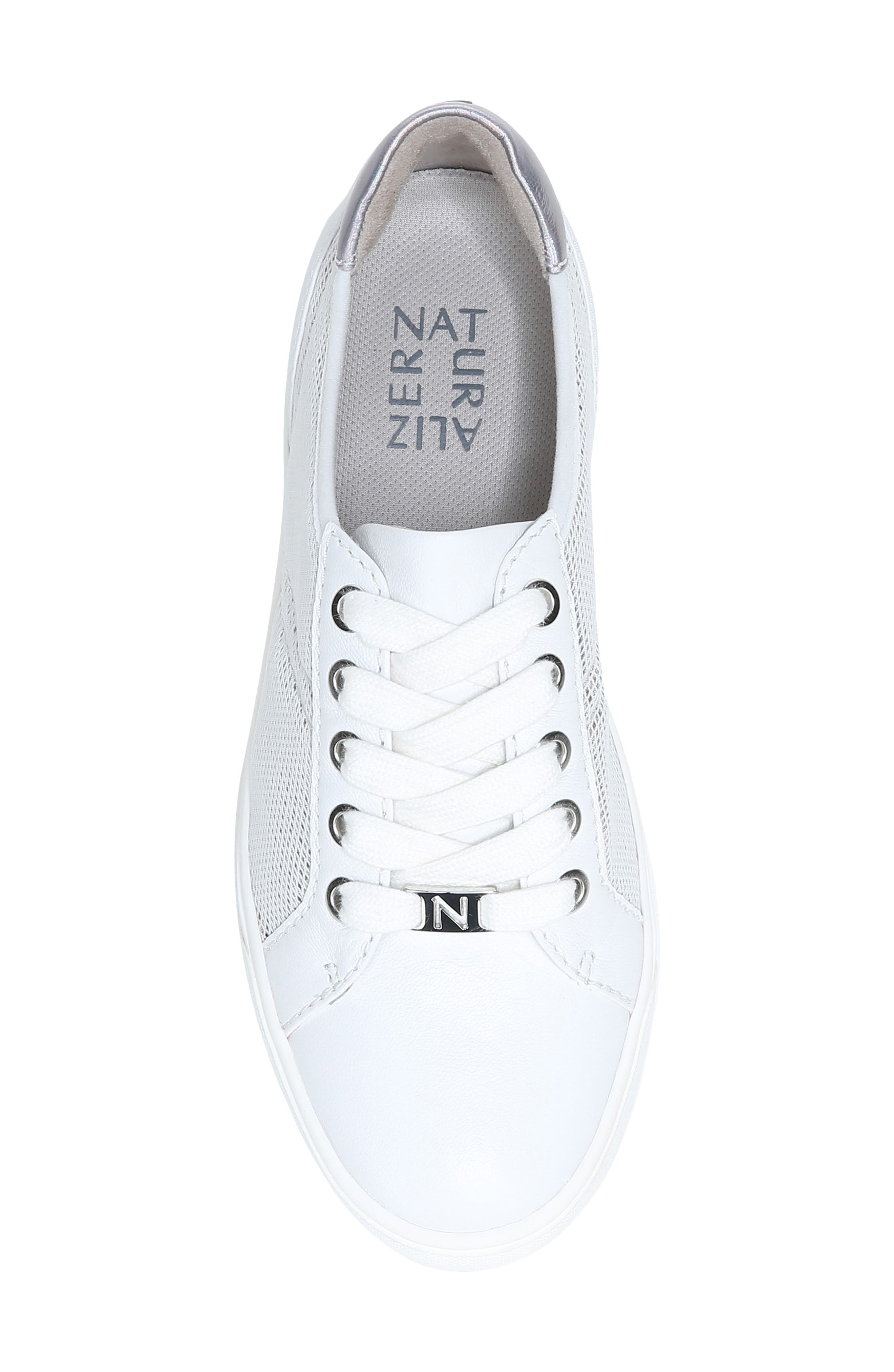 Astara Sneaker, Alternate, color, WHITE MESH LEATHER
