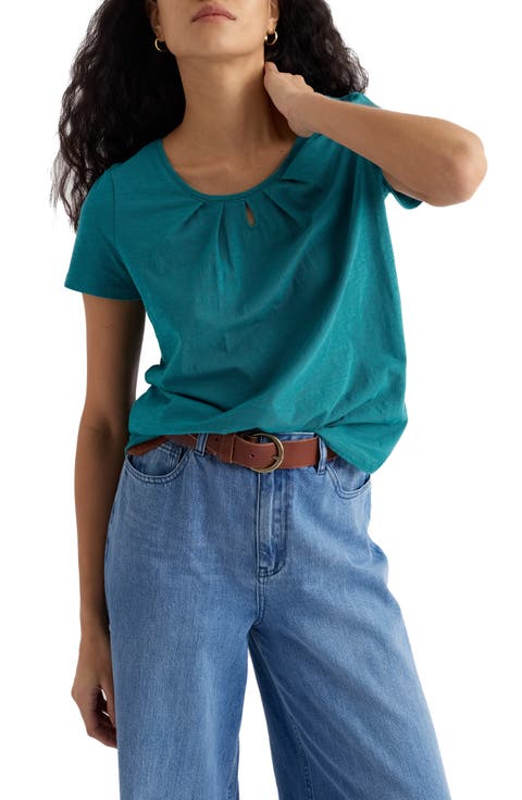 Appletree Keyhole Organic Cotton T-Shirt