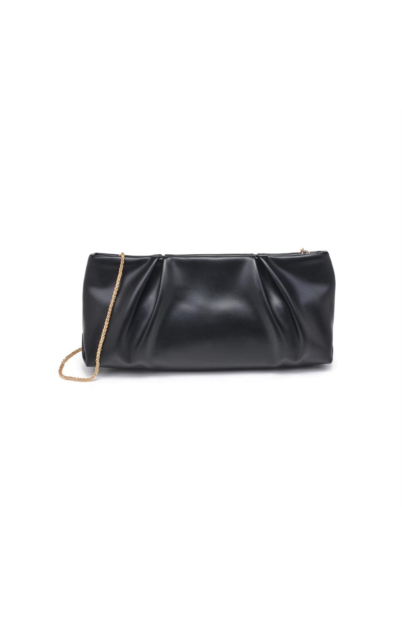 Franny Clutch, Main, color, Black