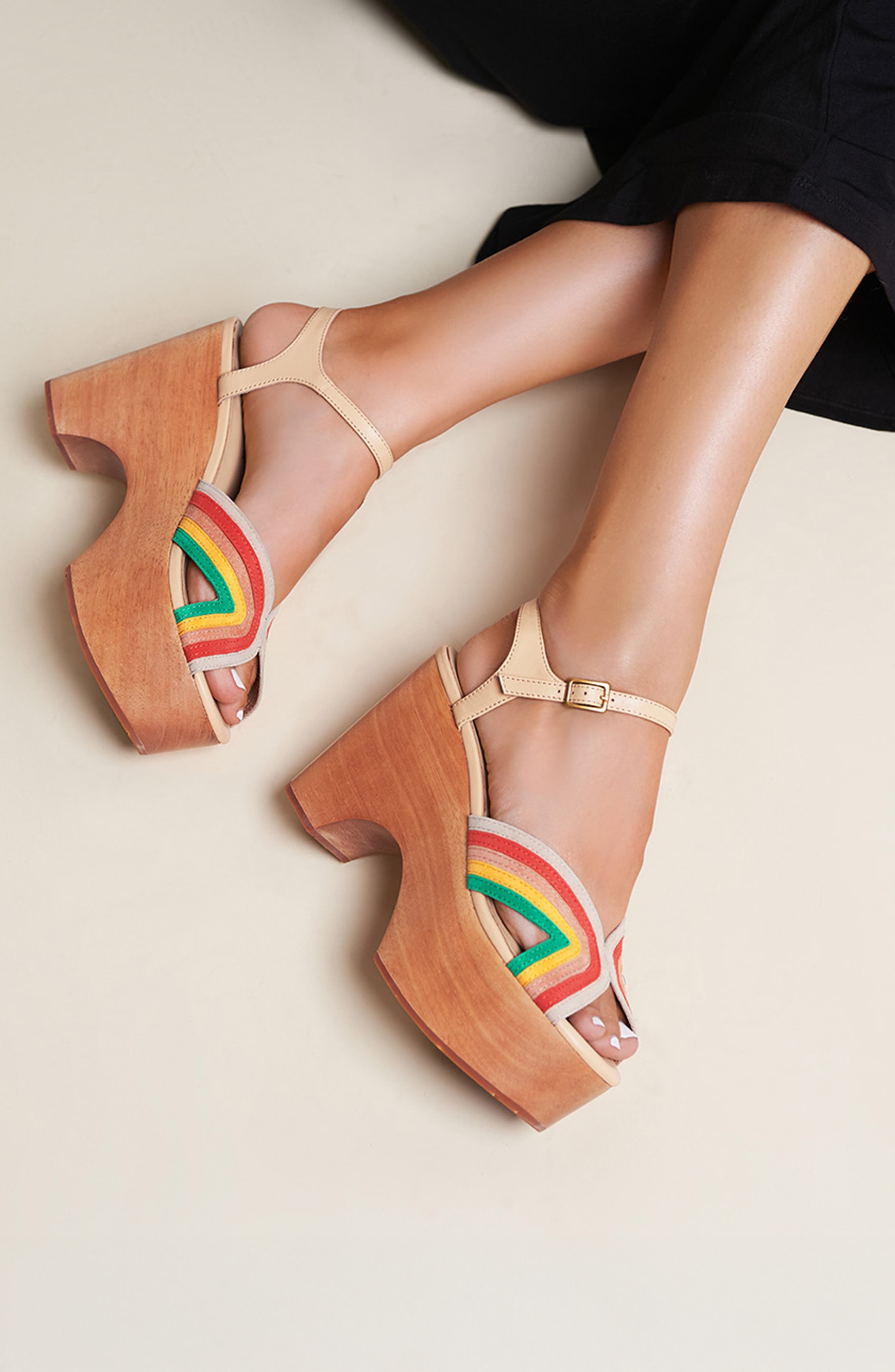 Charlotte Stone Donna Platform Clog, Alternate, color, 