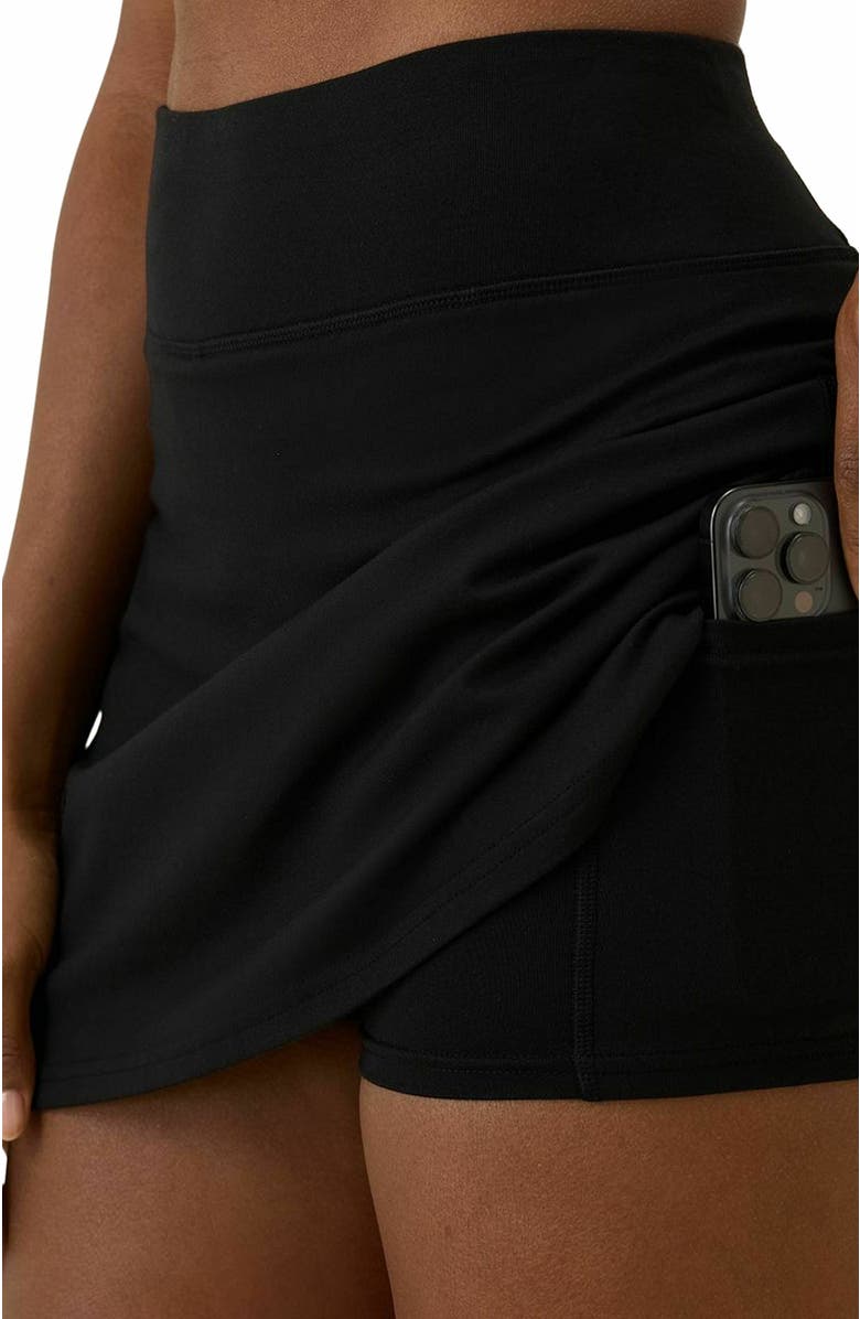 Pact On the Go-To Pocket Skort Made with Organic Cotton, Alternate, color, 