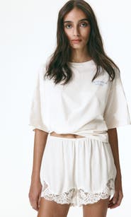 H&M Oversized t-shirt with printed motif