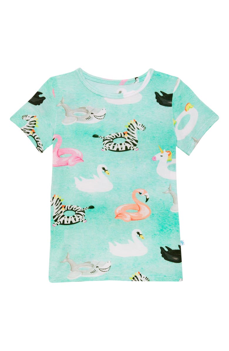 Posh Peanut Kids' Lenny Fitted Two-Piece Pajamas, Alternate, color, 