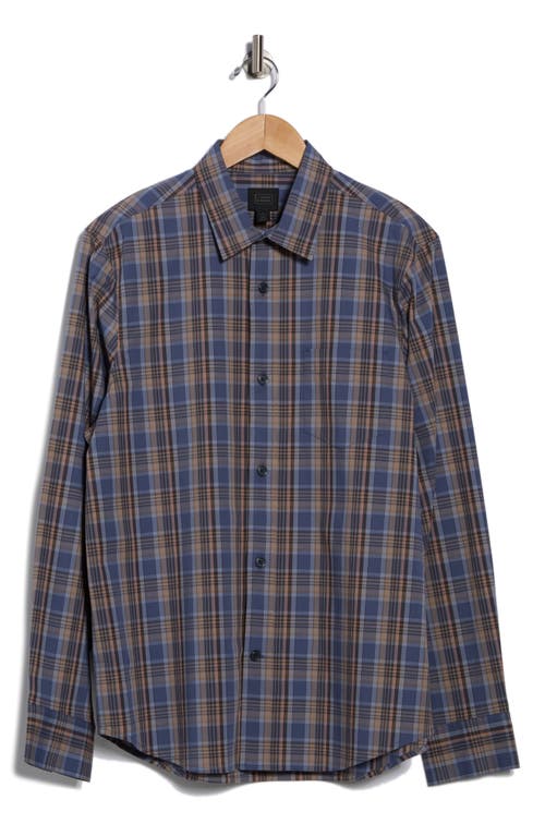 14th & Union Plaid Poplin Button-up Shirt In Multi