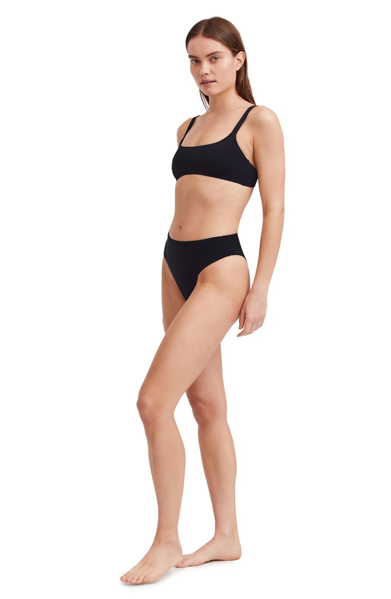 Au Naturel by Gottex Solid Bikini bra swim top, Alternate, color, 