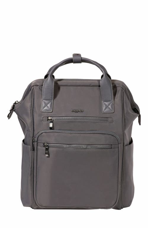 baggallini Chelsea Laptop Backpack in Smoke Twill at Nordstrom