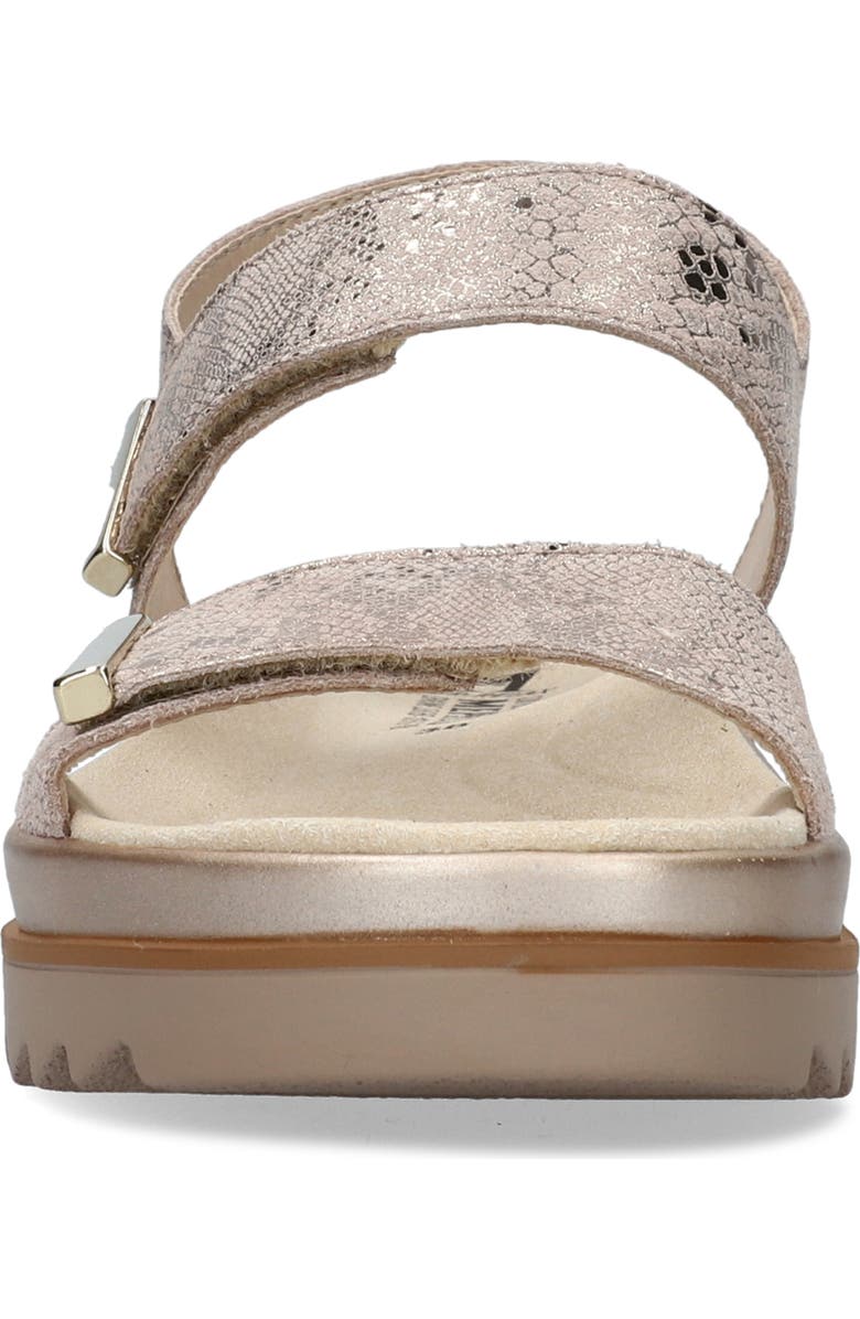 Mephisto Dominica Platform Sandal, Alternate, color, Light Taupe Leather