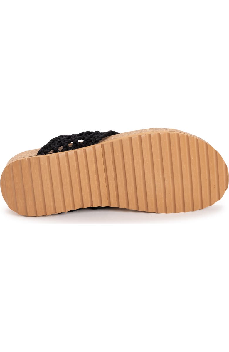 MUK LUKS Pippen Platform Slide Sandal, Alternate, color,