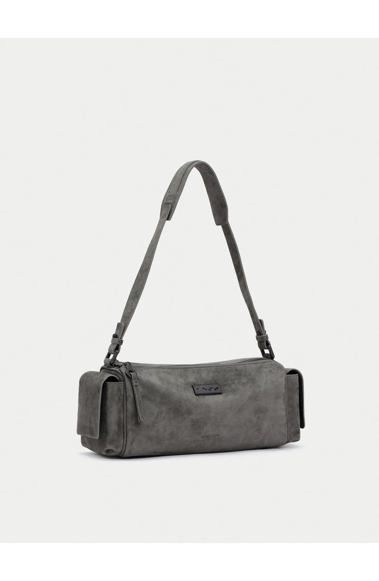 Aest Studios Capture Medium Sling Bag, Alternate, color, Stone Gray Suede