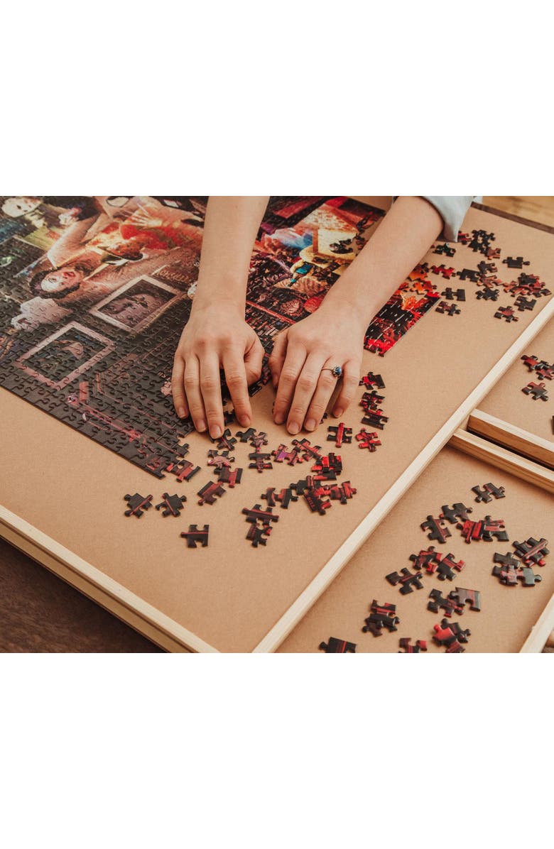 Toynk Horror Night Watch Party 1000 Piece Jigsaw Puzzle By Rachid Lotf, Alternate, color, Multi-Color