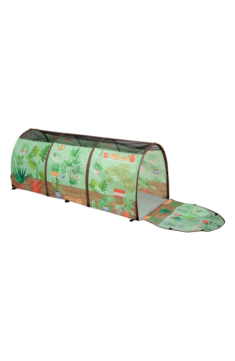 Pacific Play Tents Let's Grow Play Tunnel, Alternate, color, Green