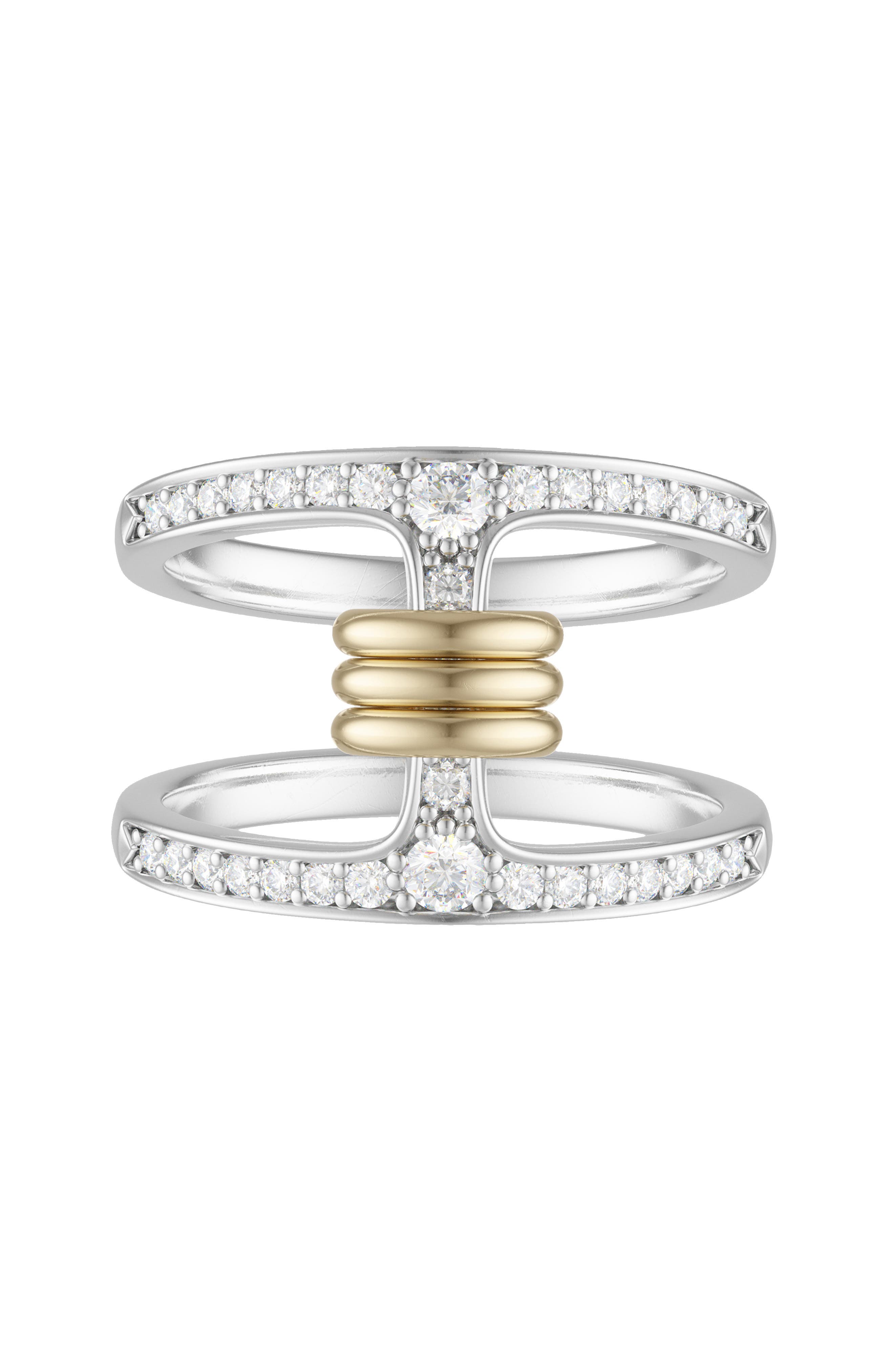 selected WHITE-SILVER/GOLD