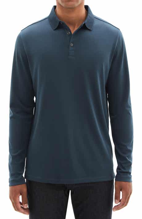 Robert Barakett Georgia Long Sleeve Polo