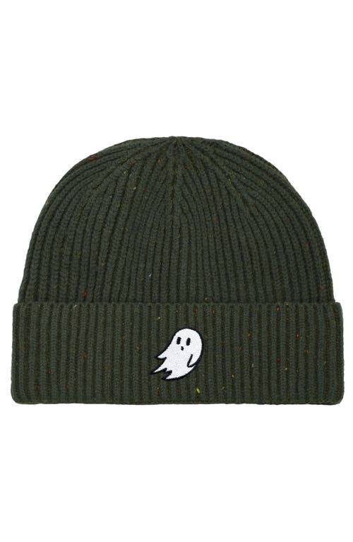 Dalix Ghost Fishermans Beanie Knit Watch Cap In Olive