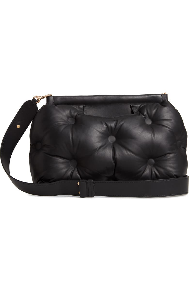 Maison Margiela Medium Glam Slam Leather Shoulder Bag, Alternate, color,