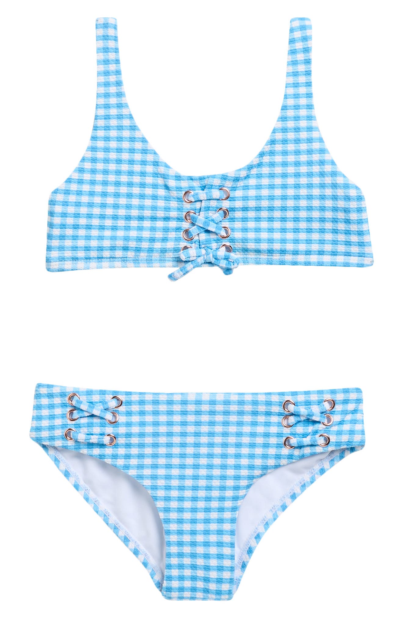 Raisins Kids' Gingham Newport 2-Piece Bikini