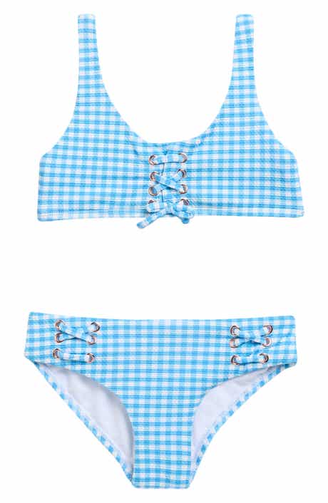 Raisins Kids' Gingham Newport 2-Piece Bikini
